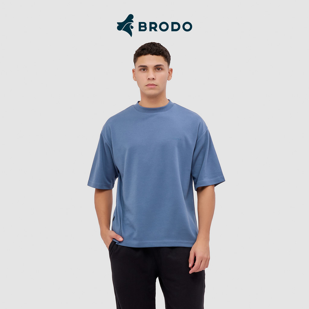 Vita Oversized Tees Steel Blue