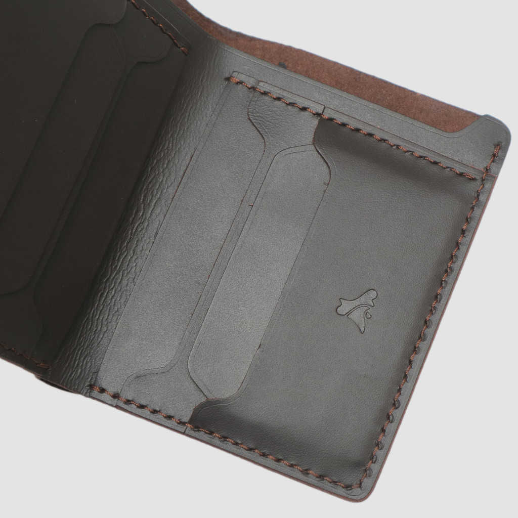 Briso Leather Wallet Brown