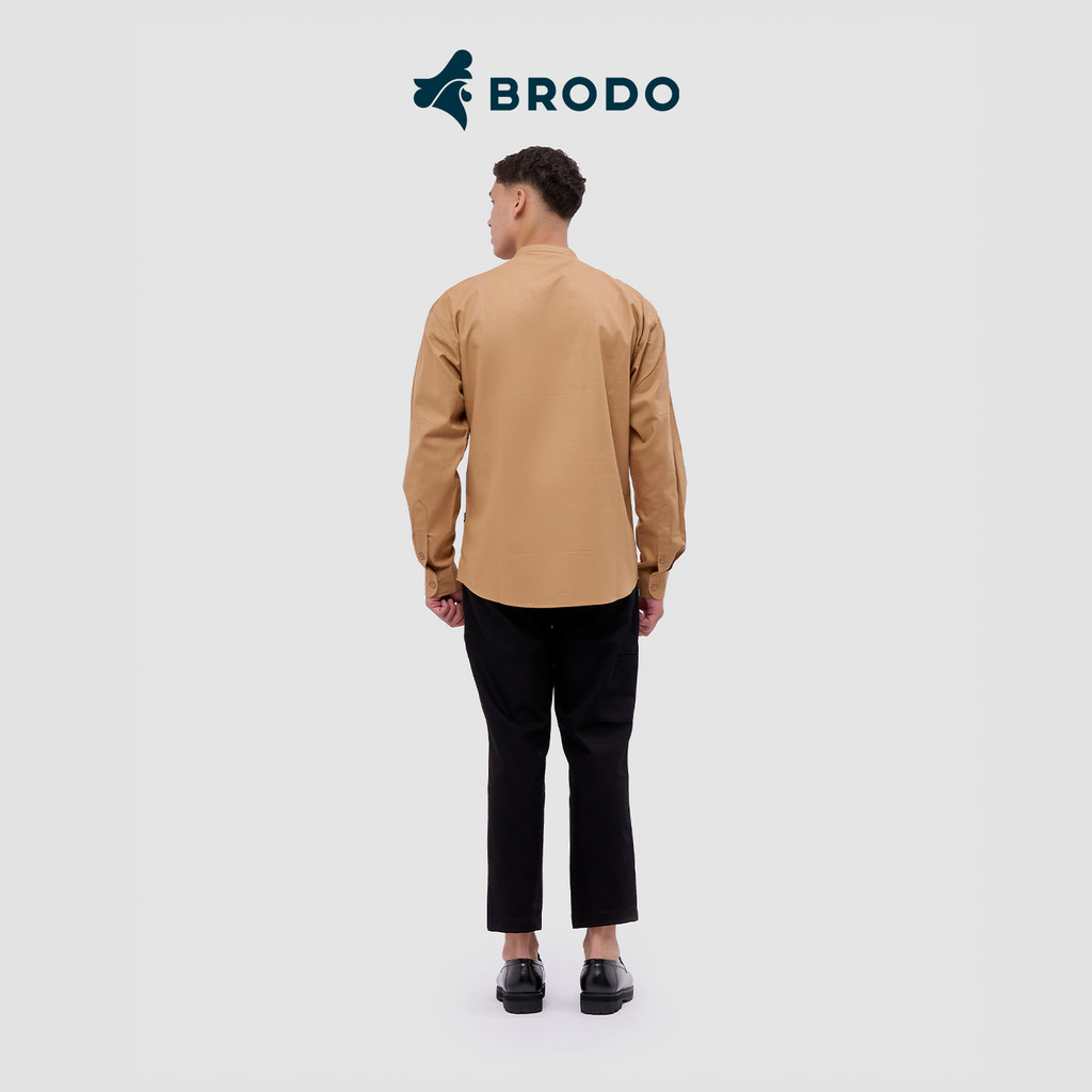 Broshirt Camicia Long Khaki