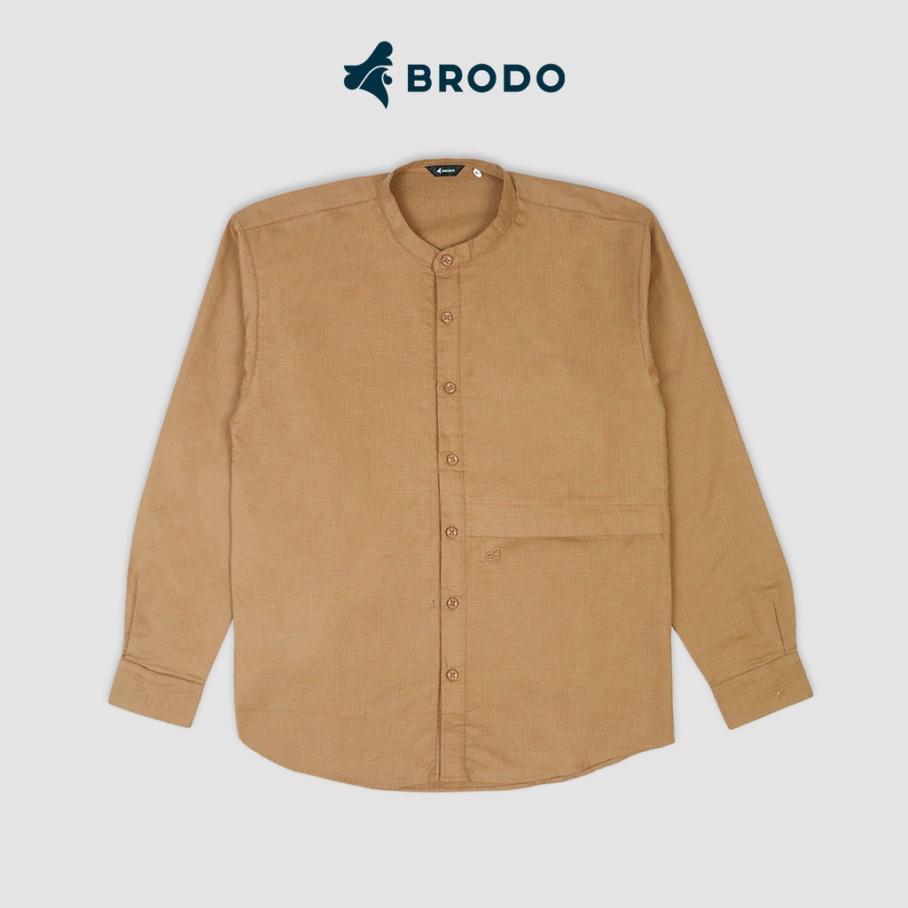 Broshirt Camicia Long Khaki