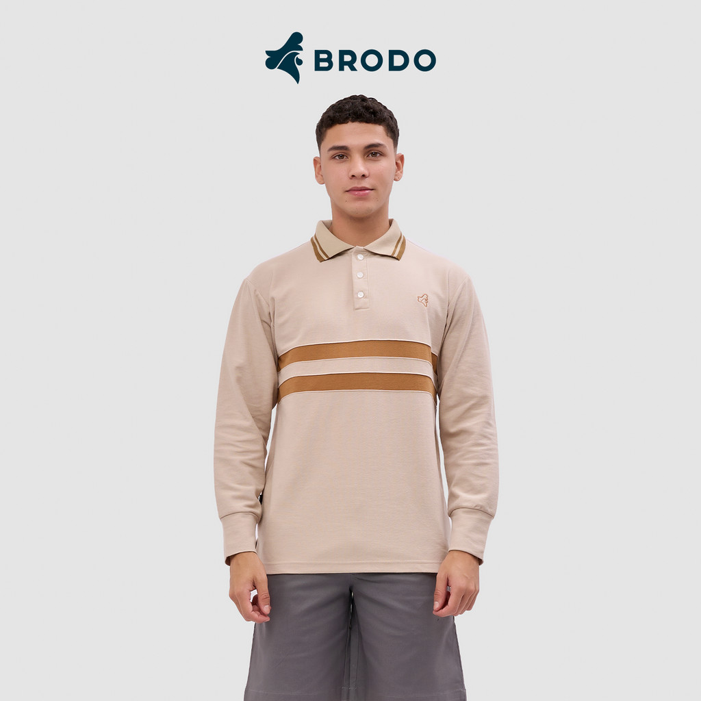 Line Court Polo Long Beige