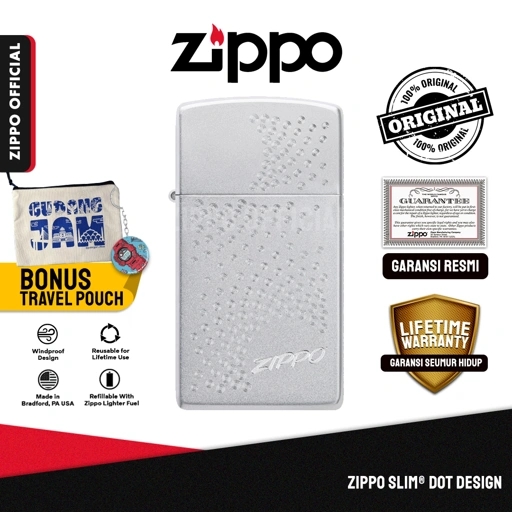 Image of Zippo Slim® Dot Design 46271