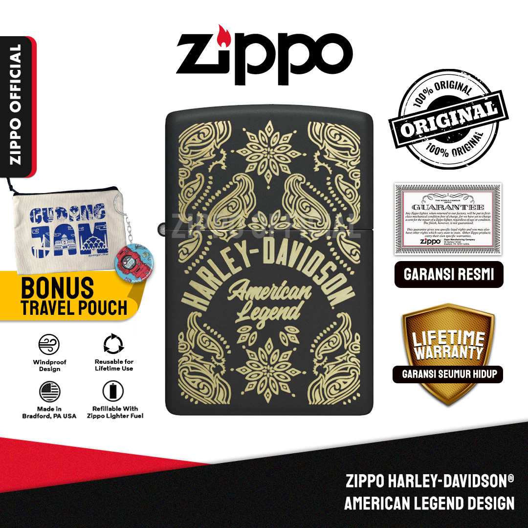 Zippo Harley-Davidson® American Legend Design 46680