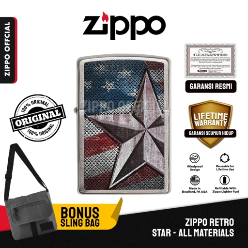 Image of Zippo Retro Star 28653