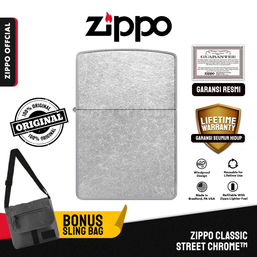 Zippo Classic Street Chrome 207
