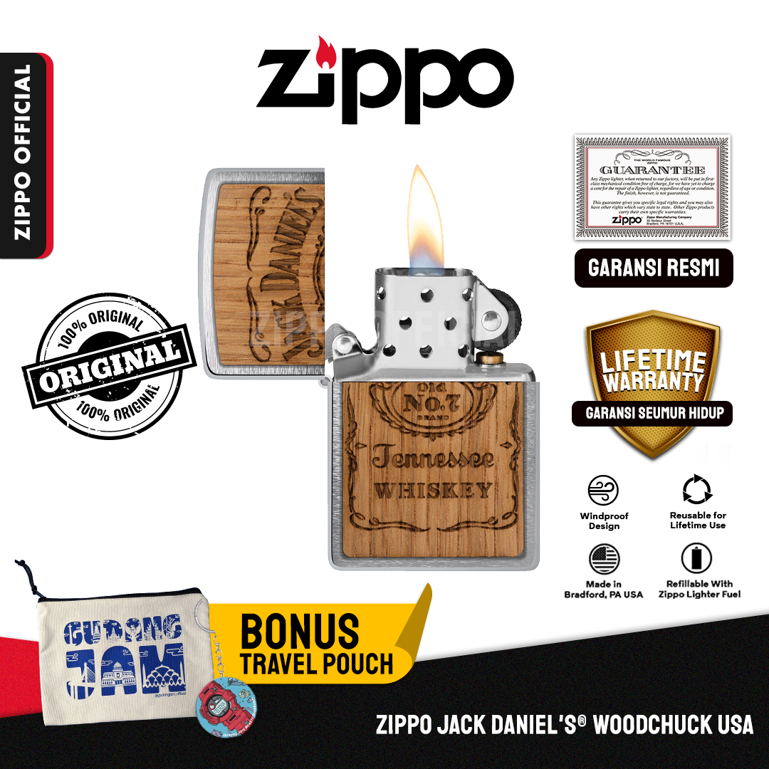 Zippo Jack Daniel's® WOODCHUCK USA 48392