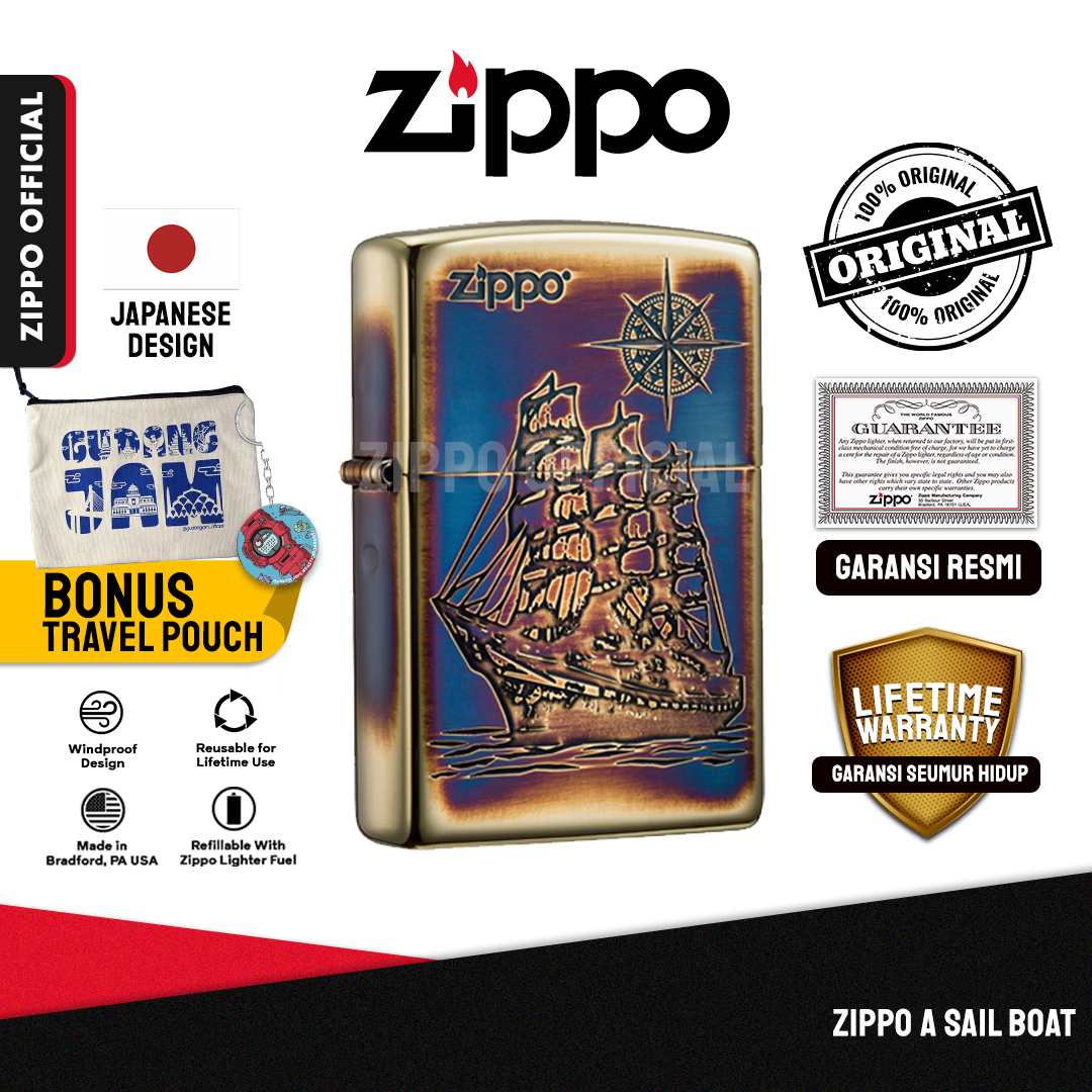 Zippo A Sail Boat ZA-3-182A