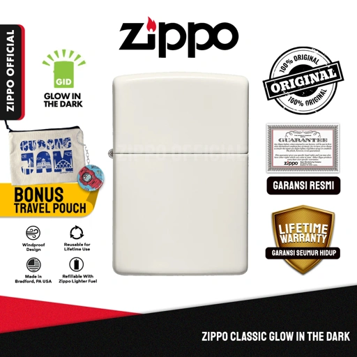 Image of Zippo Classic Glow In The Dark 49193