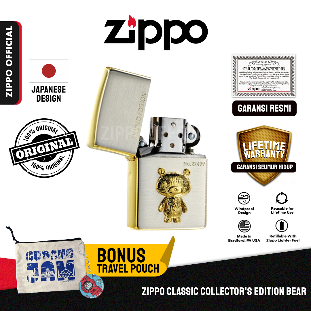 Zippo Classic Collector's Edition Bear ZA-3-154A