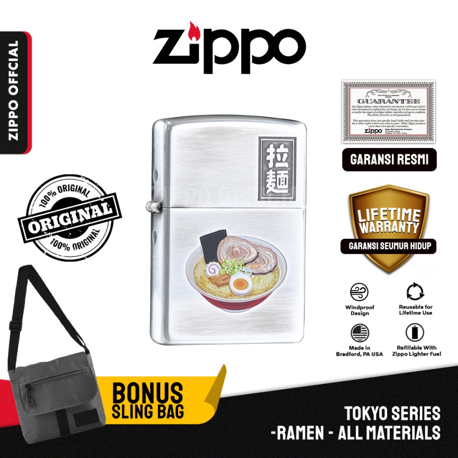 Zippo TOKYO series-Ramen ZA-2-170