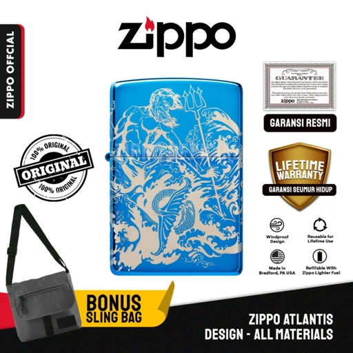 Image of Zippo Atlantis Design 48787