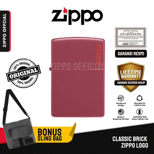 Zippo Classic Brick Zippo Logo 49844ZL