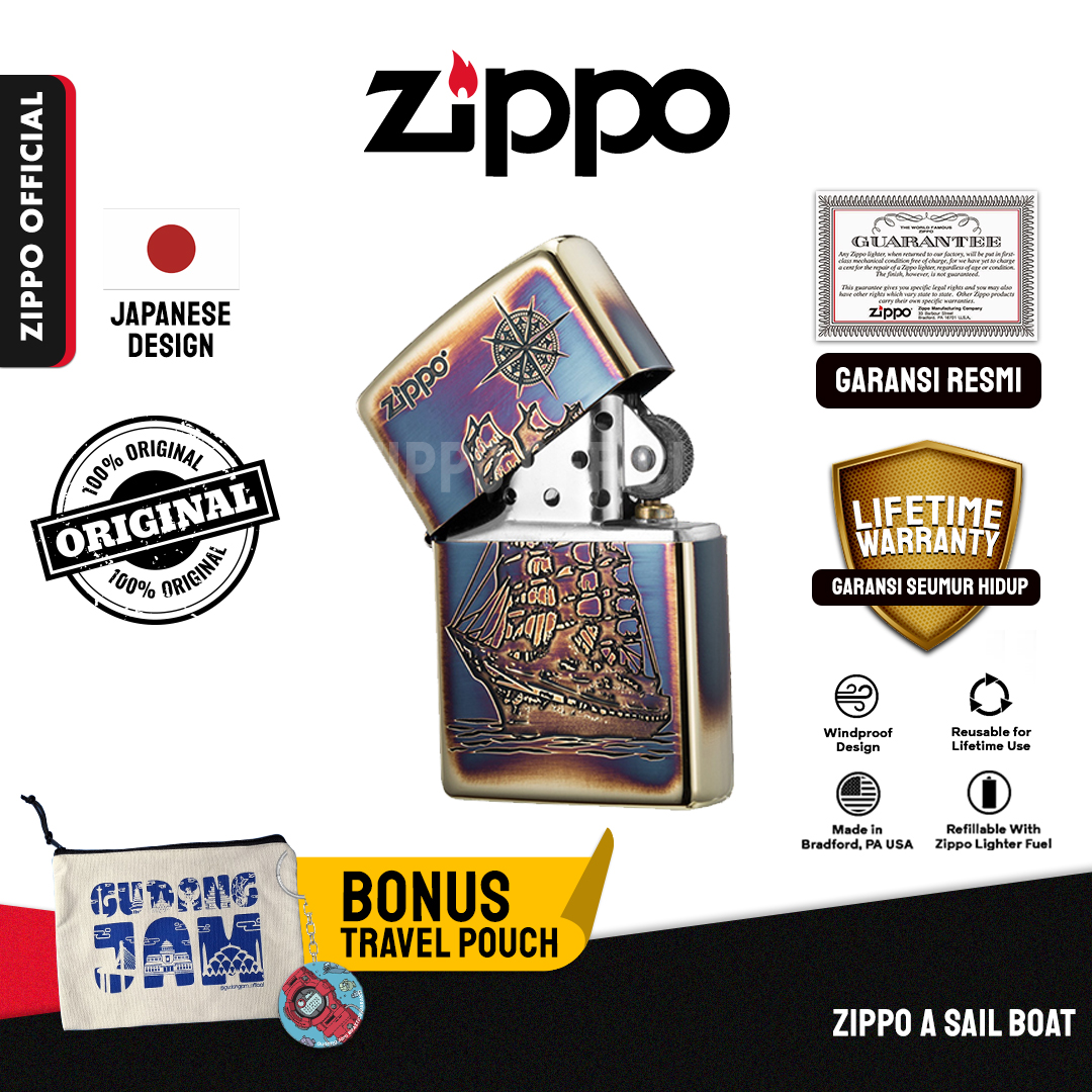 Zippo A Sail Boat ZA-3-182A