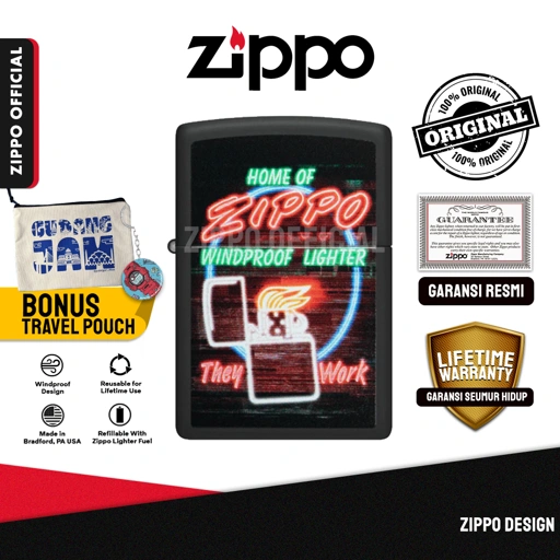Image of Zippo Design 48455 | Garansi Lifetime | Original USA