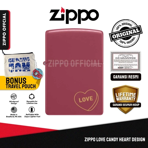 Zippo Love Candy Heart Design 48494