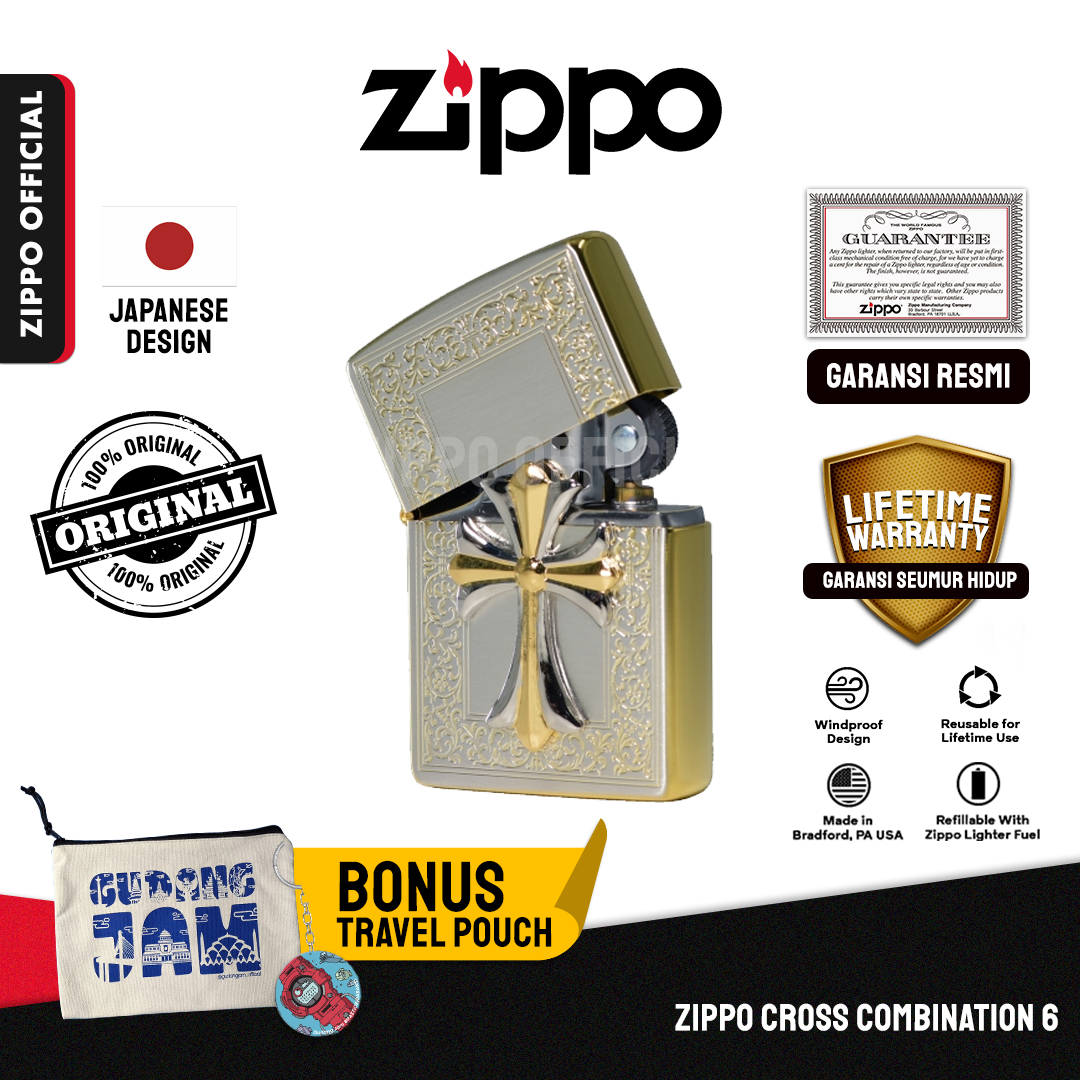 Zippo Cross Combination 6 ZA-5-17A