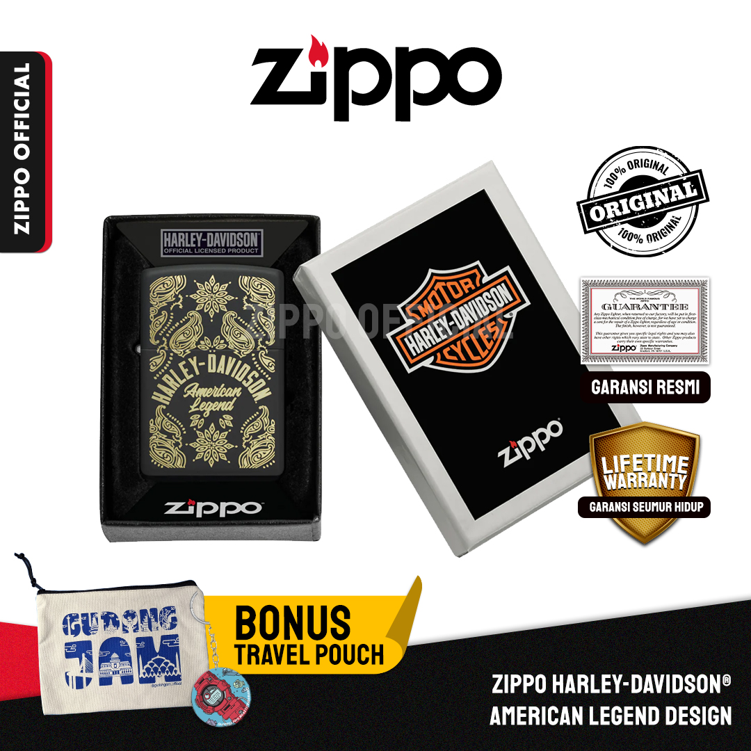 Zippo Harley-Davidson® American Legend Design 46680