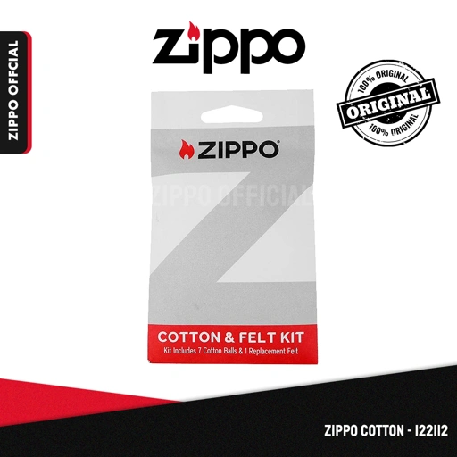 Image of Zippo Cotton And Felt Kit | Original USA
