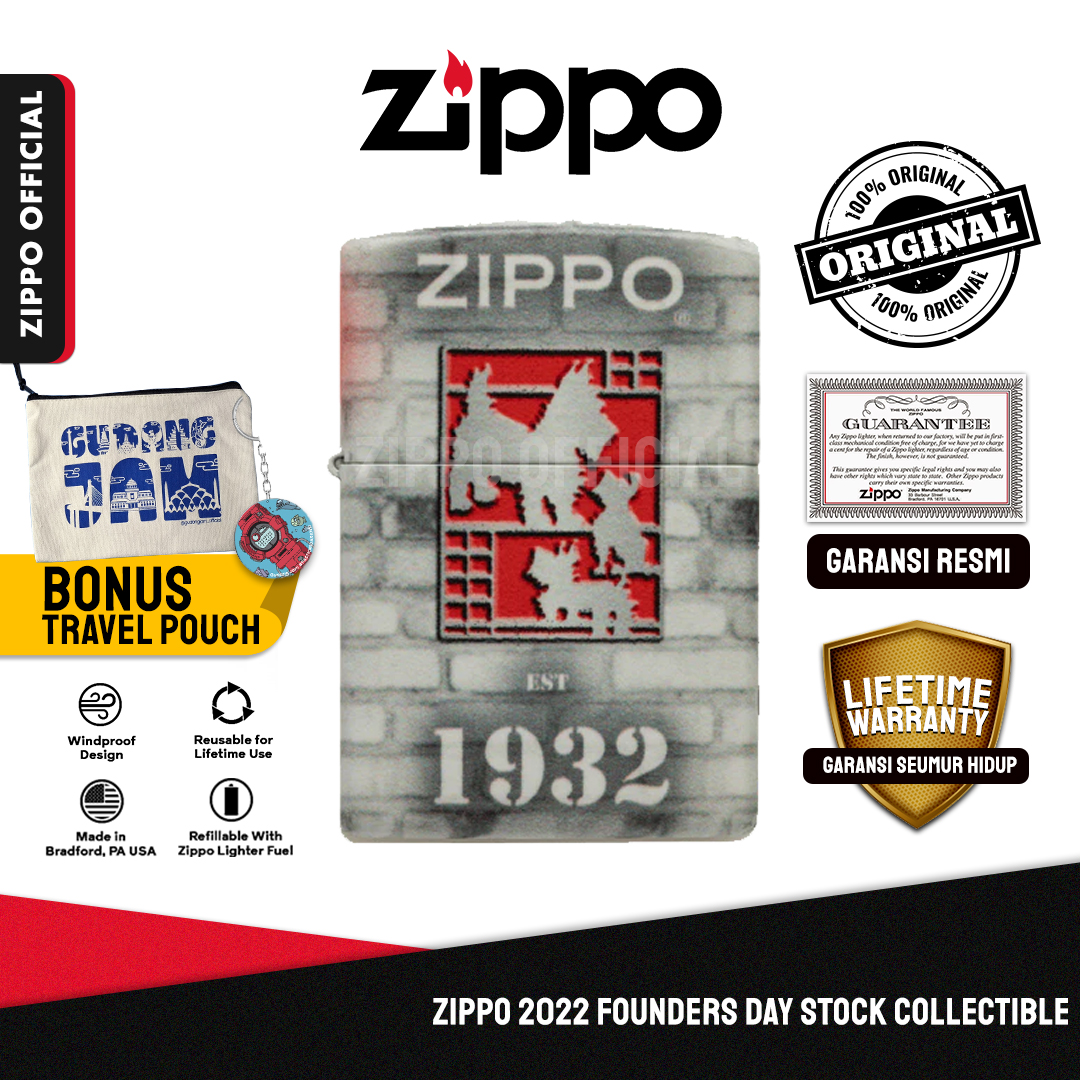 Zippo 2022 Founders Day Stock Collectible 48163
