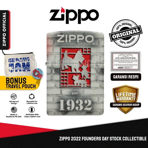 Zippo 2022 Founders Day Stock Collectible 48163
