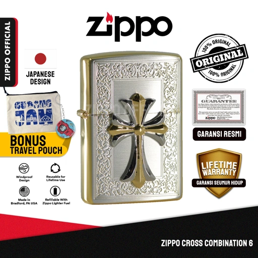 Image of Zippo Cross Combination 6 ZA-5-17A