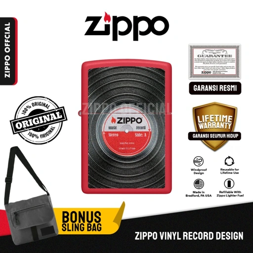 Image of Zippo Vinyl Record Design 233