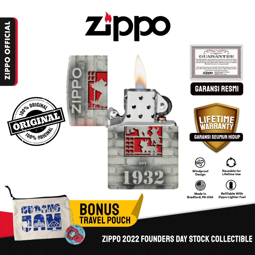 Zippo 2022 Founders Day Stock Collectible 48163