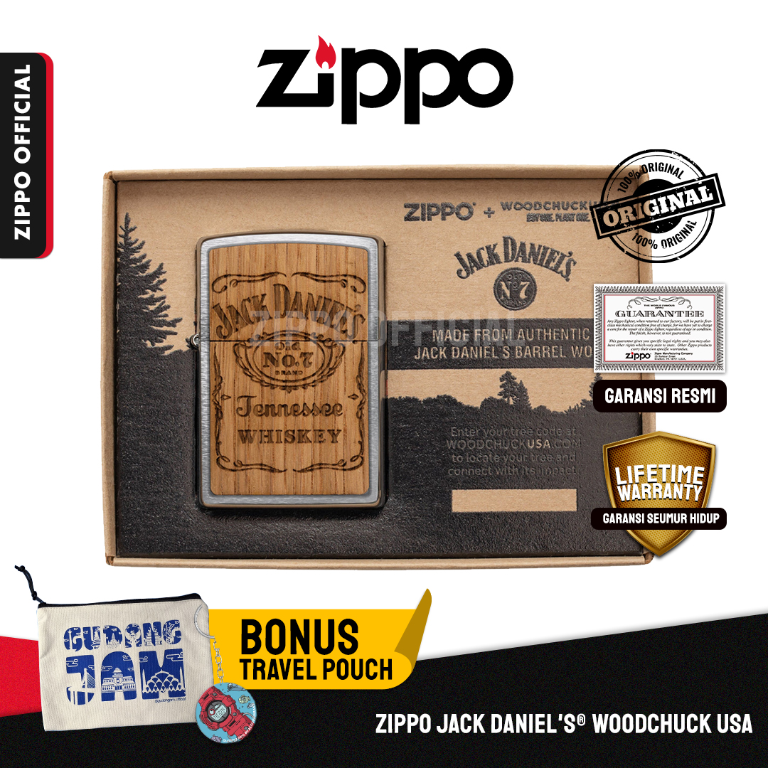Zippo Jack Daniel's® WOODCHUCK USA 48392