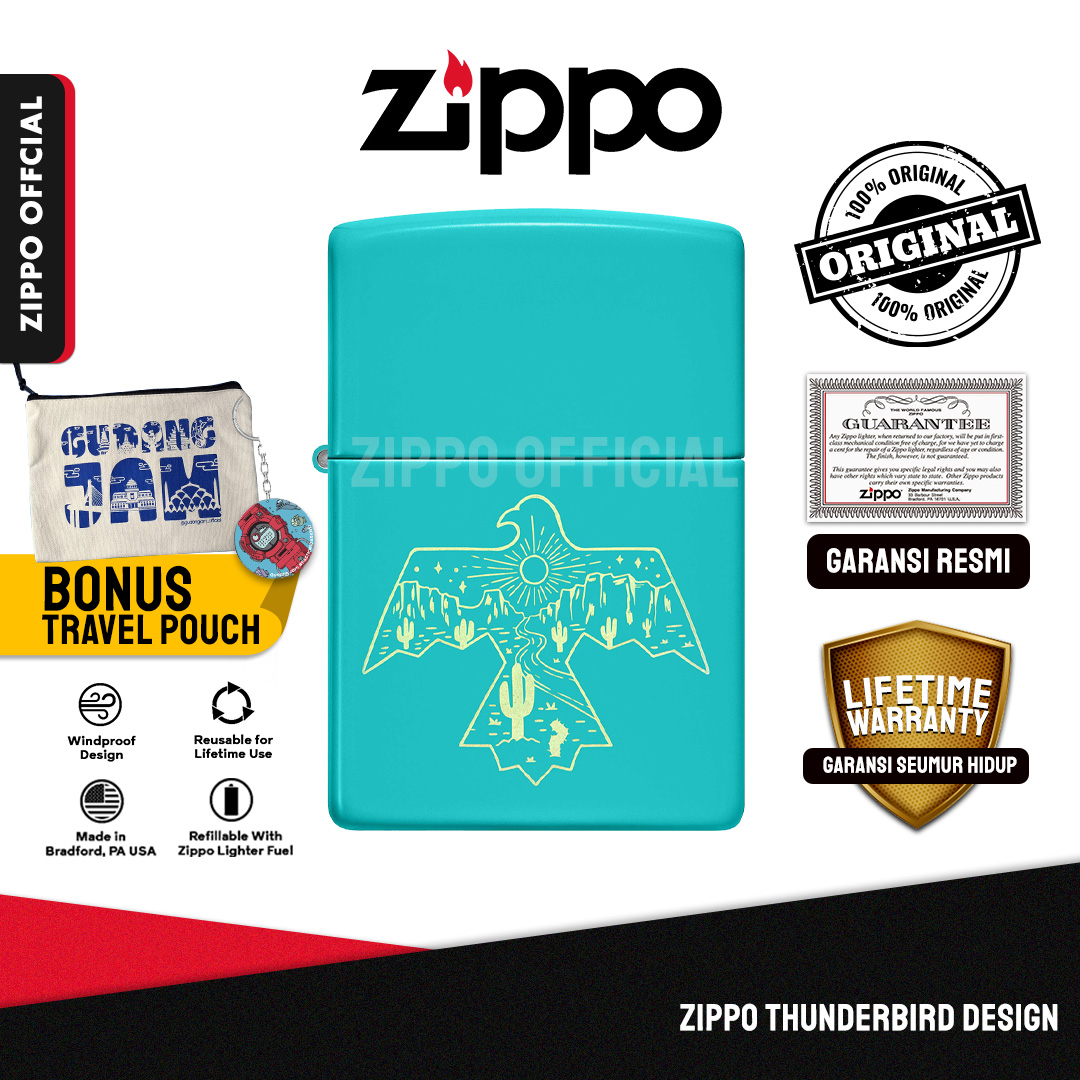 Zippo Thunderbird Design 48522