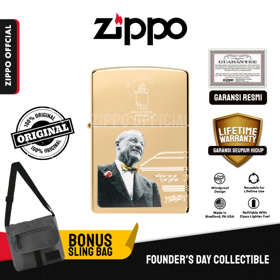 Zippo Original Founder's Day Collectible 48716
