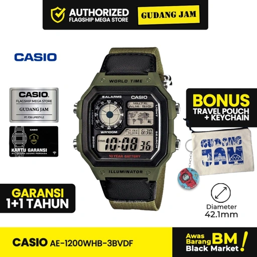 Image of Casio AE-1200WHB-3BVDF