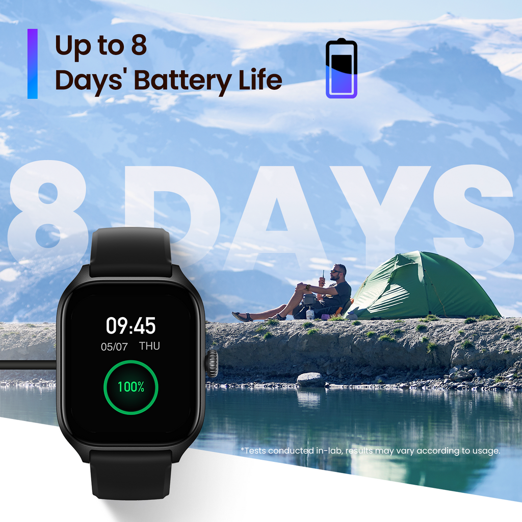 Amazfit GTS 4 Infinite Black 1.75" Amoled Smartwatch