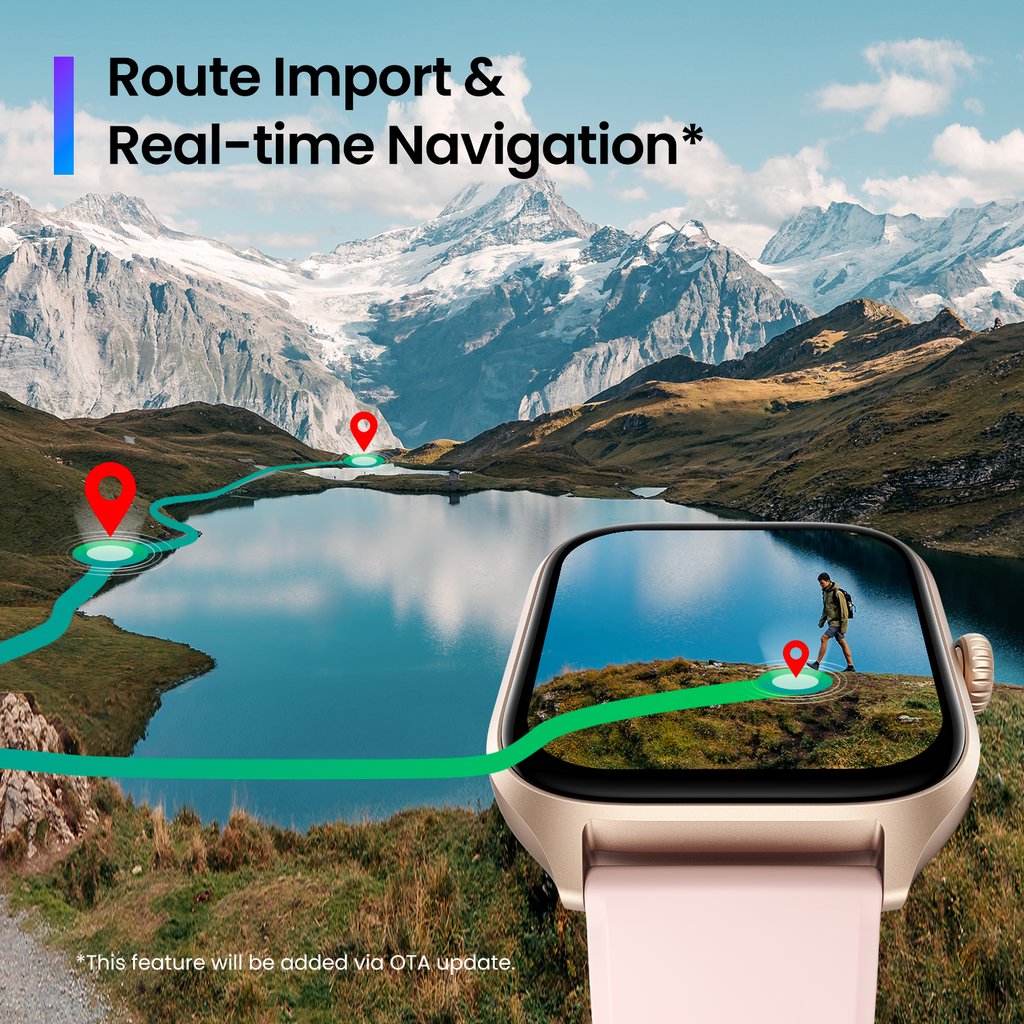 Amazfit GTS 4 Infinite Black 1.75" Amoled Smartwatch