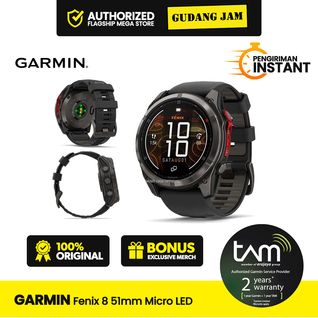 Garmin Fenix 8 MicroLED 51mm