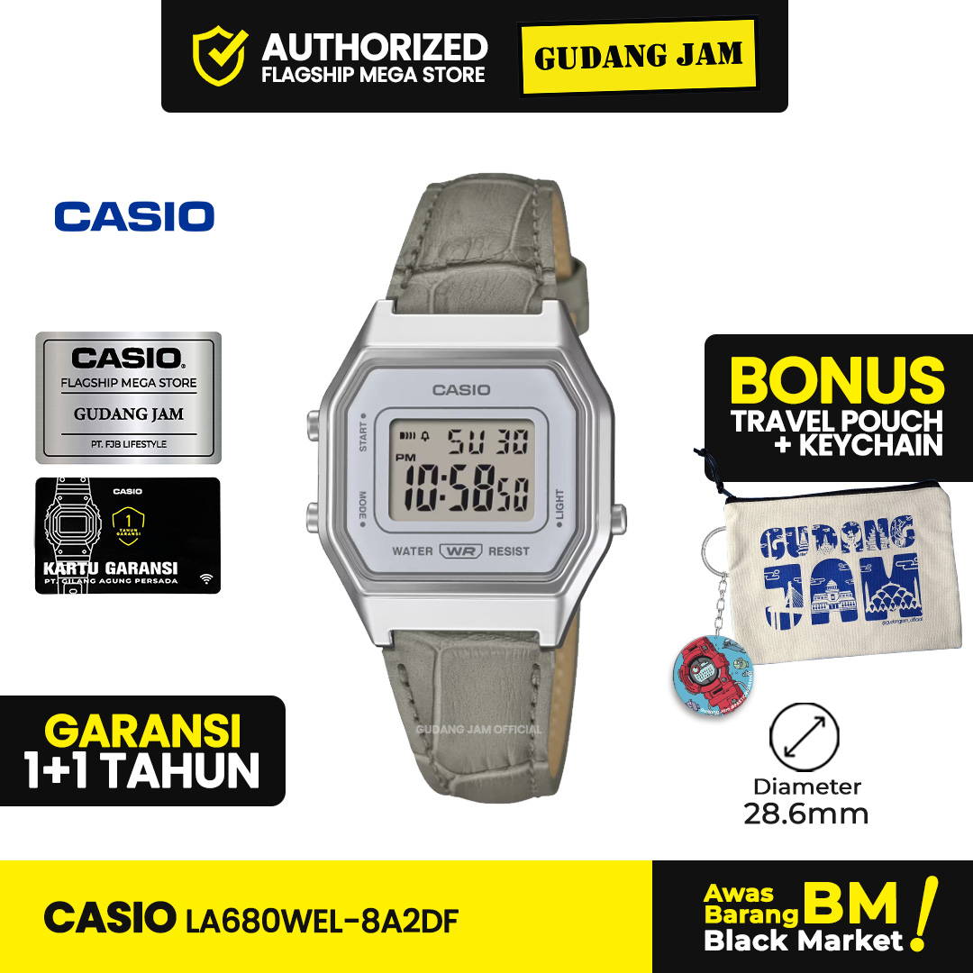 CASIO LA680WEL-8A2DF