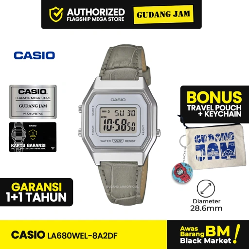 Image of CASIO LA680WEL-8A2DF
