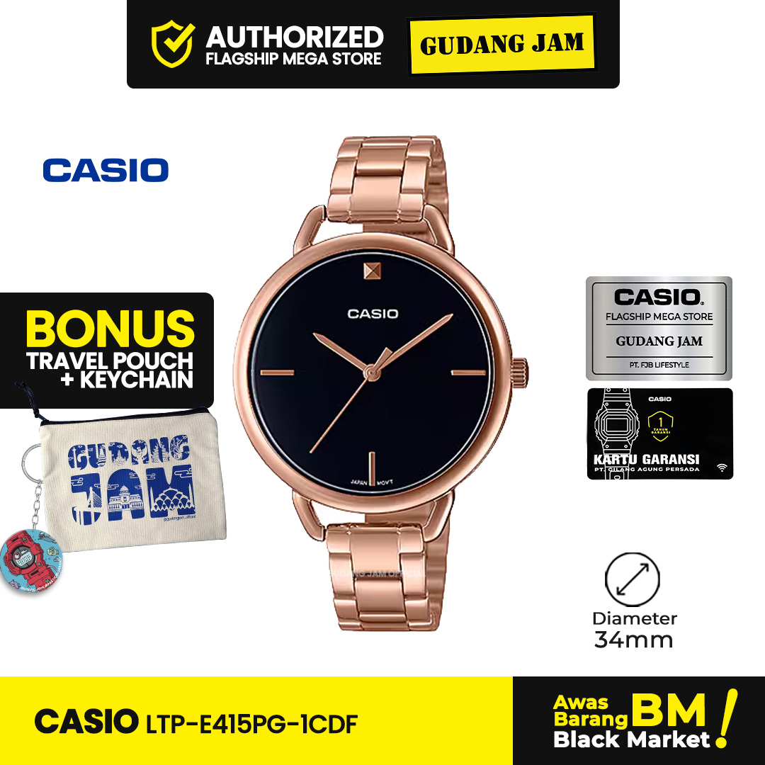 CASIO LTP-E415PG-1CDF