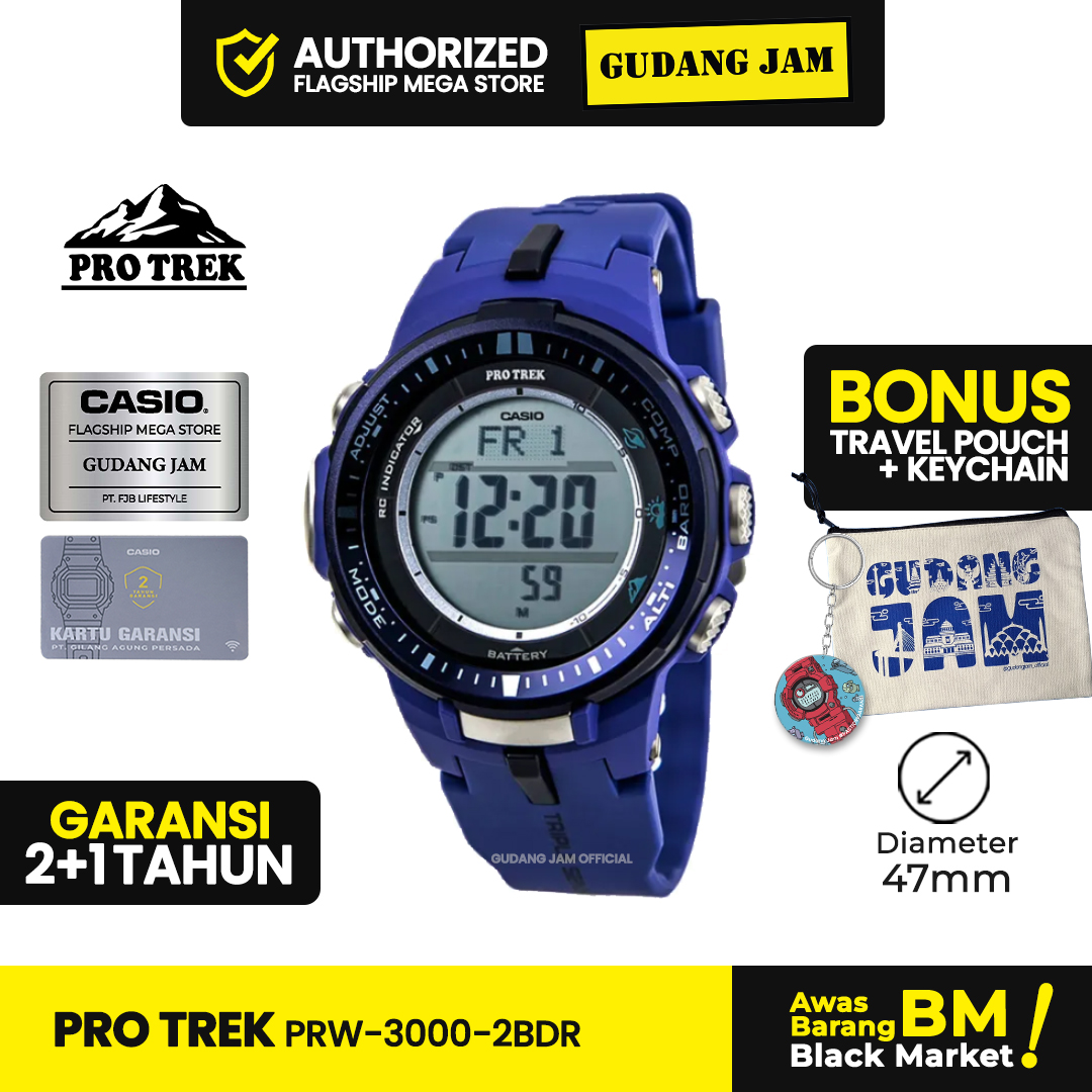 Pro Trek PRW-3000-2BDR