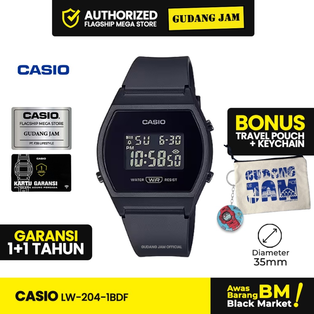 Casio LW-204-1BDF