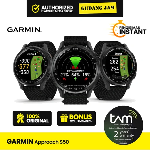 Garmin Approach S50 Golf 43mm - Black