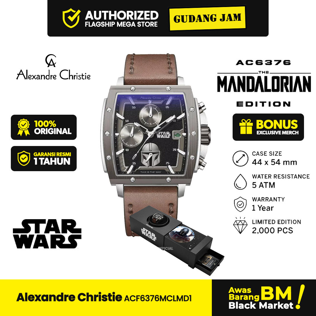 Alexandre Christie X Star Wars The Mandalorian AC 6376 MCLMD1 Limited Edition