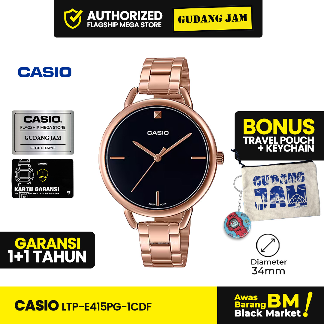 CASIO LTP-E415PG-1CDF