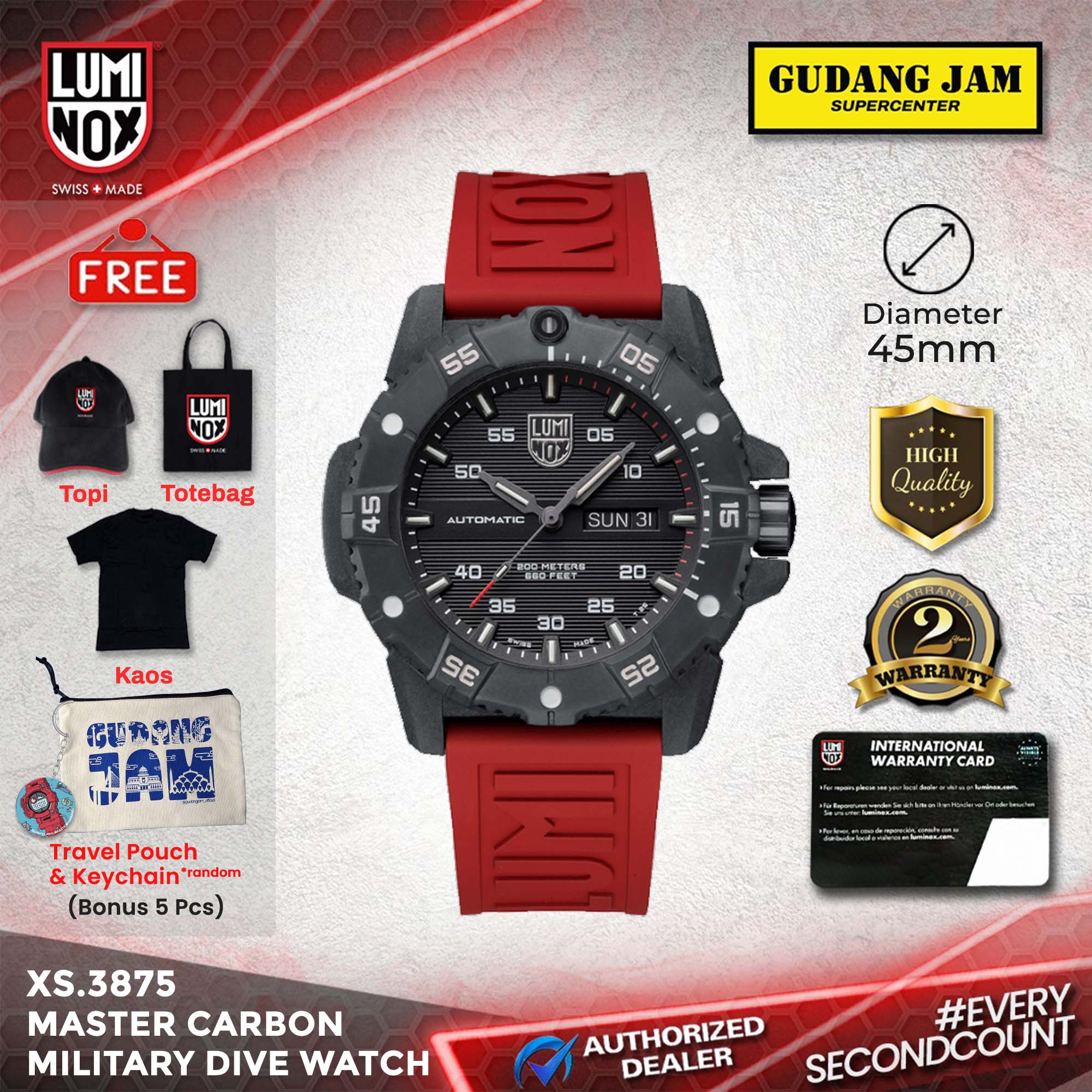 Luminox XS.3875 Master Carbon SEAL Automatic