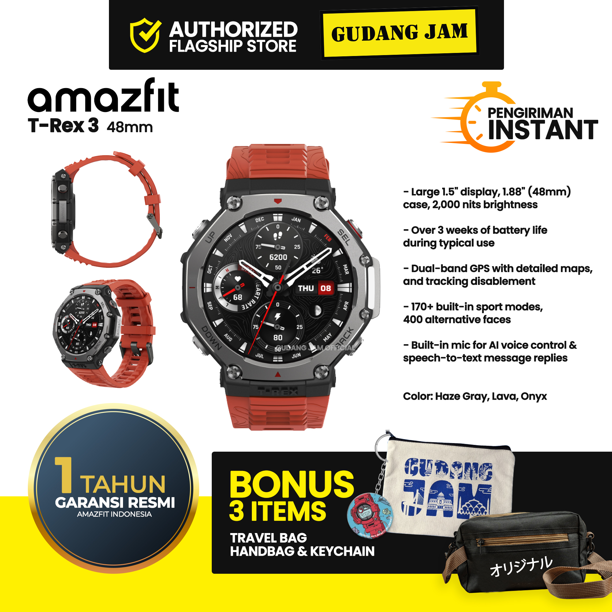 Amazfit T-Rex 3