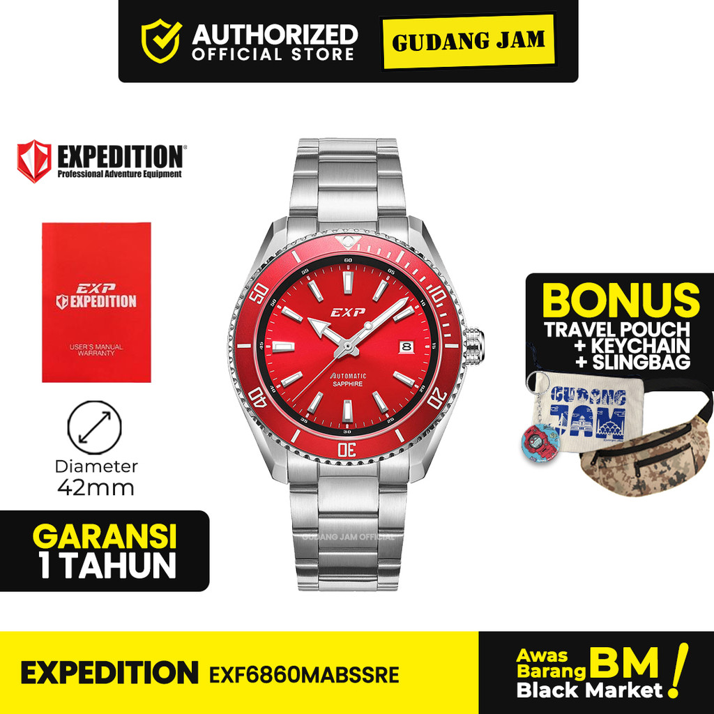 Jam Tangan Pria Analog Expedition EX 6860 MAB