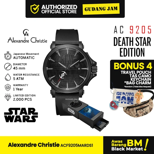 Image of Alexandre Christie X Star Wars Death Star Edition AC 9205 MARDS1 - Box Special