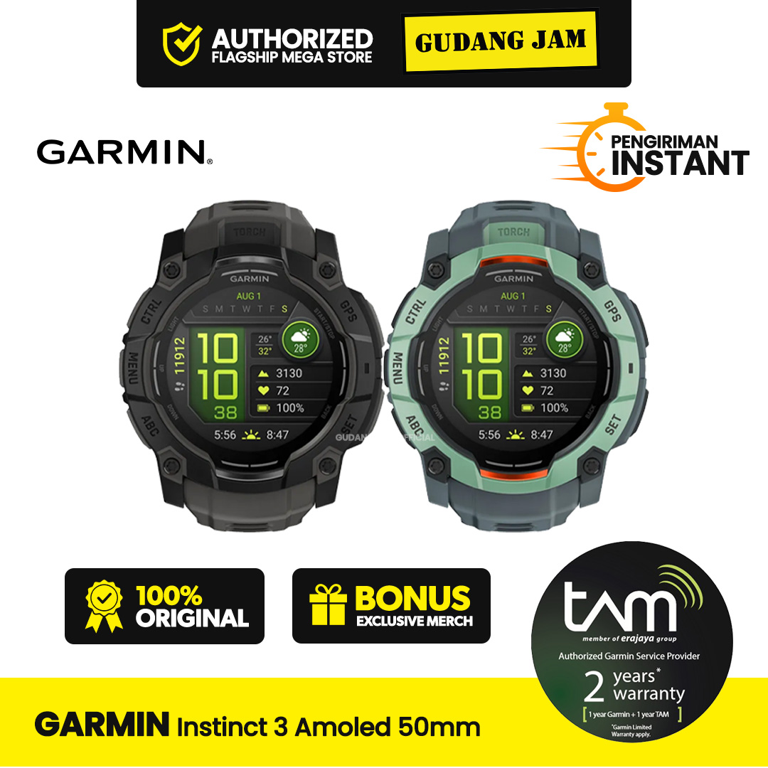 Garmin Instinct 3 AMOLED 50mm