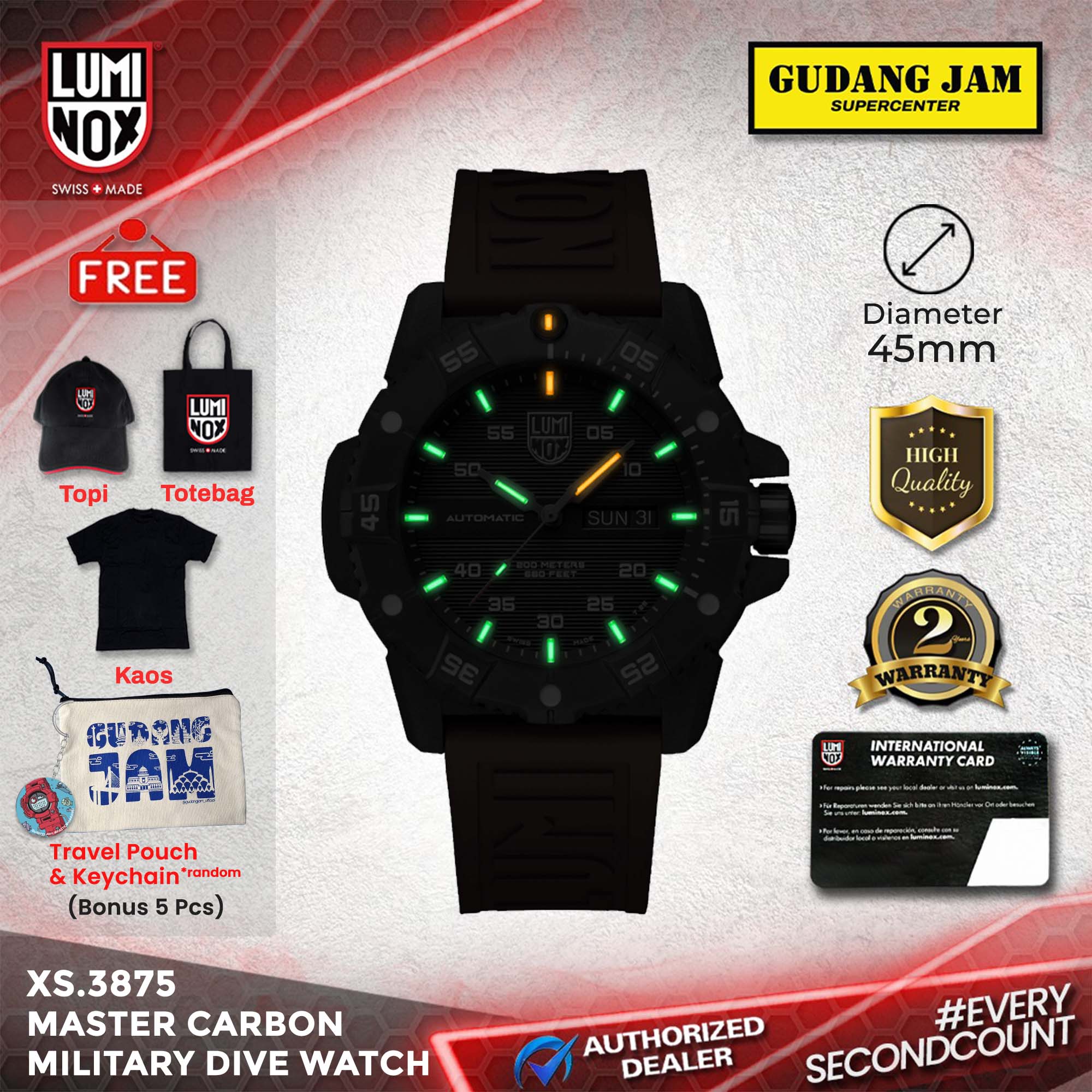 Luminox XS.3875 Master Carbon SEAL Automatic