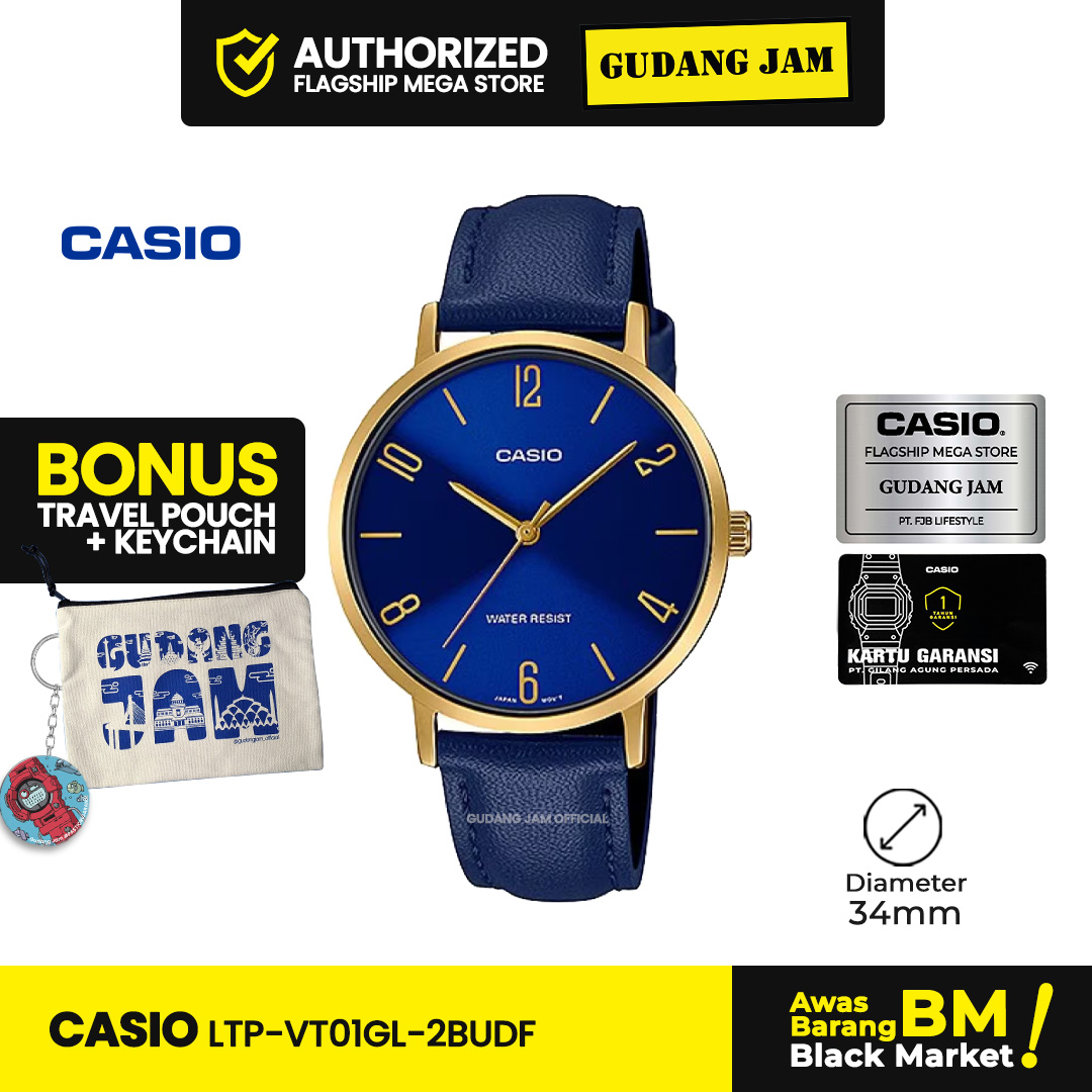 CASIO LTP-VT01GL-2BUDF
