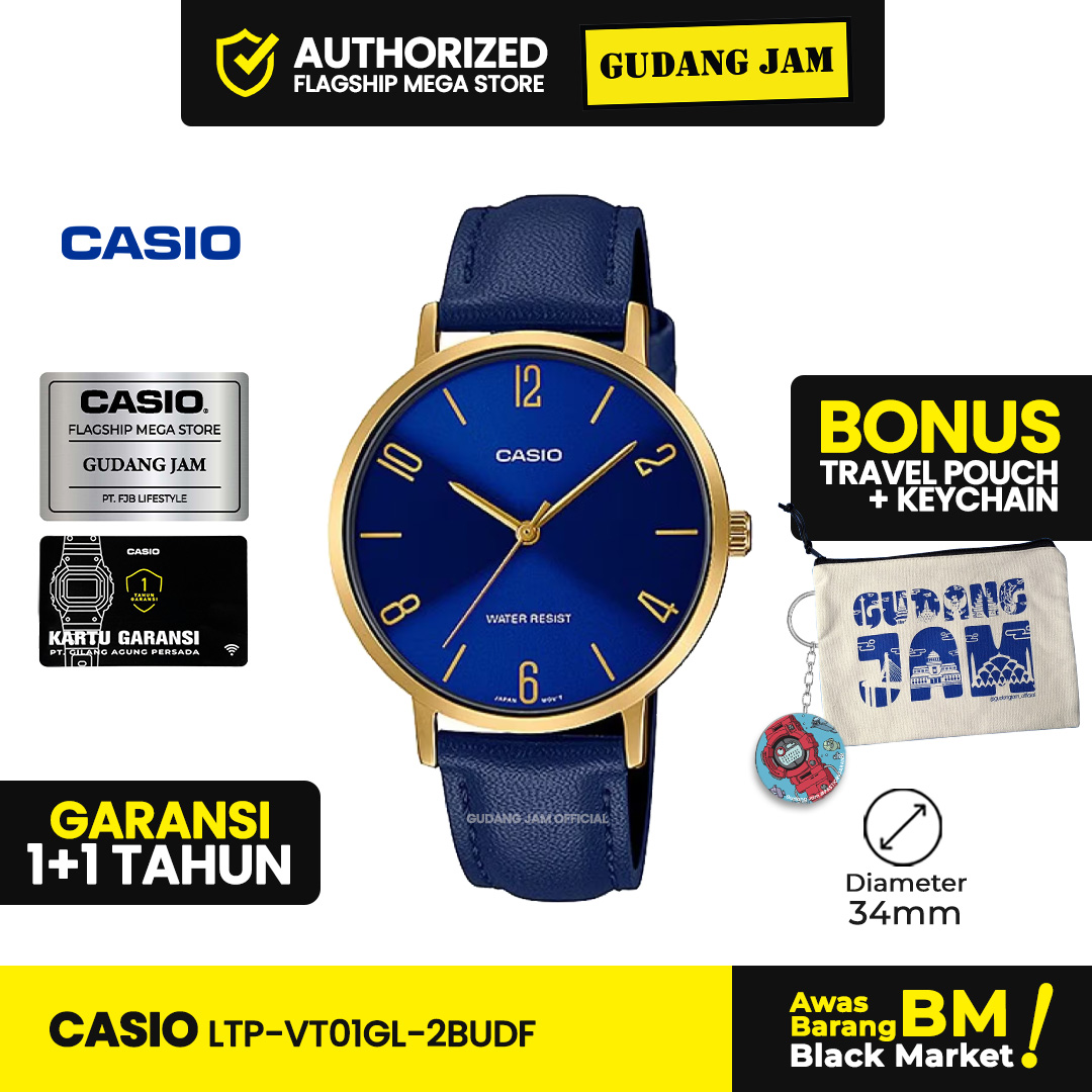 CASIO LTP-VT01GL-2BUDF